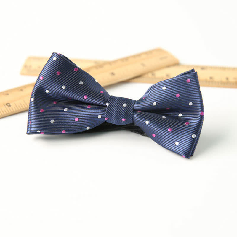 Papillon divertente ed elegante a doppio strato stampato carino per bambini