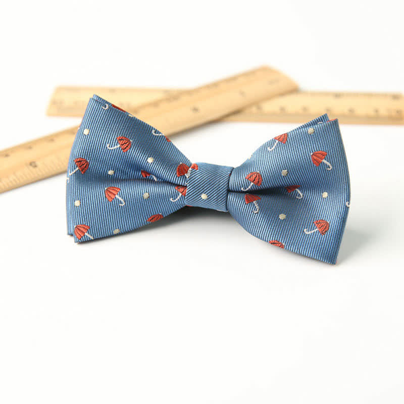 Papillon divertente ed elegante a doppio strato stampato carino per bambini