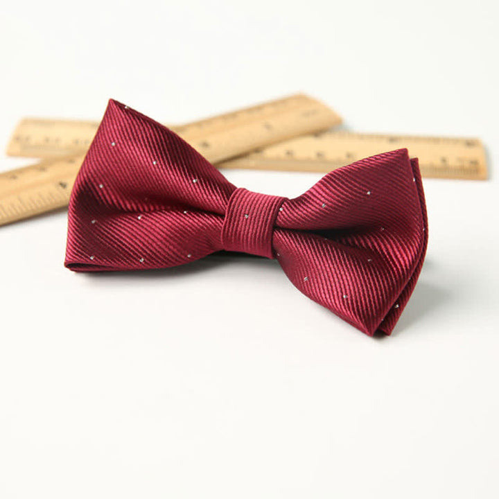 Papillon divertente ed elegante a doppio strato stampato carino per bambini