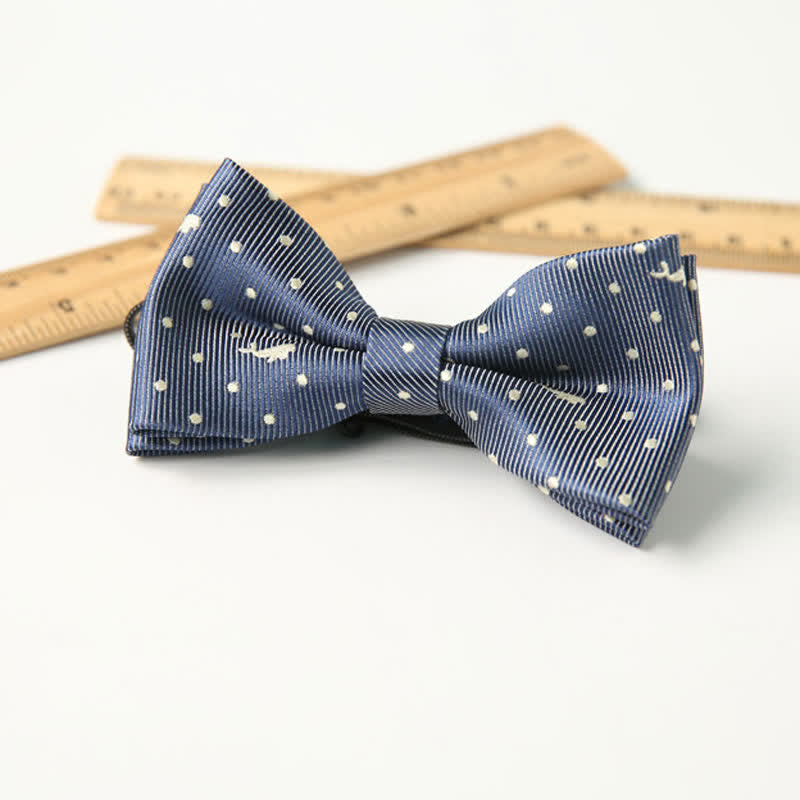 Papillon divertente ed elegante a doppio strato stampato carino per bambini