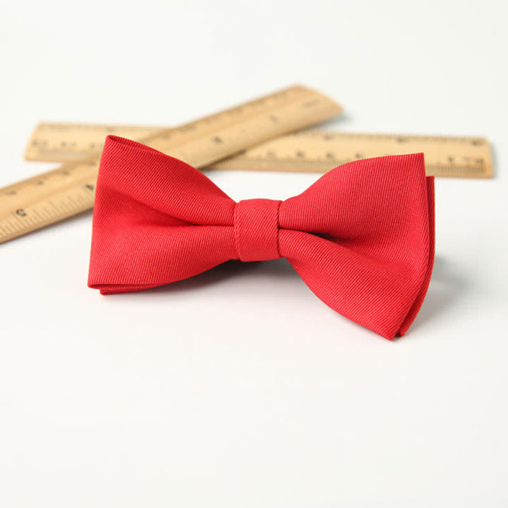 Papillon divertente ed elegante a doppio strato stampato carino per bambini