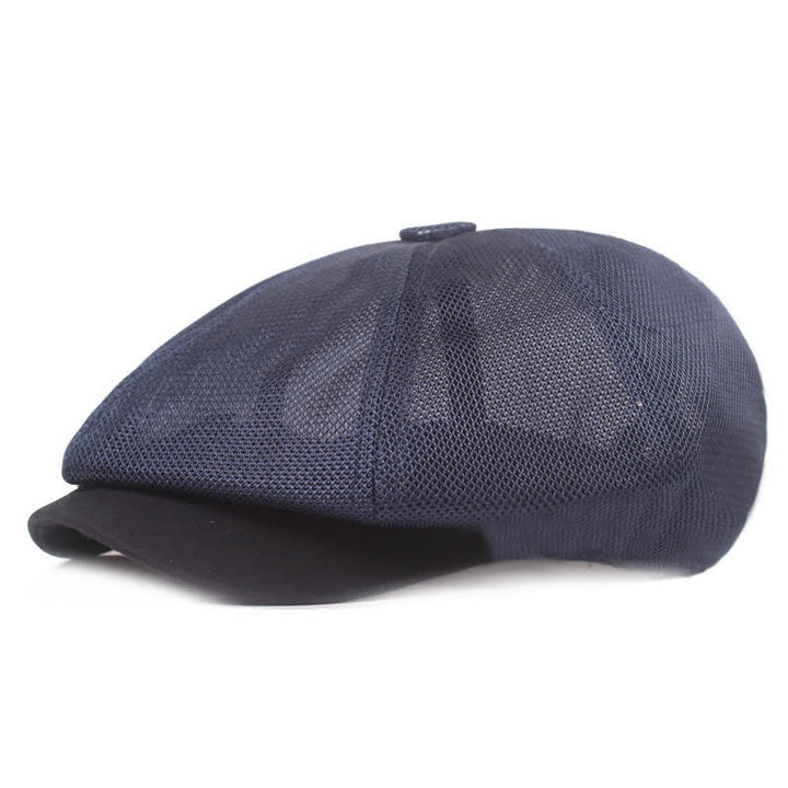 Cappello estivo da tassista in rete traspirante