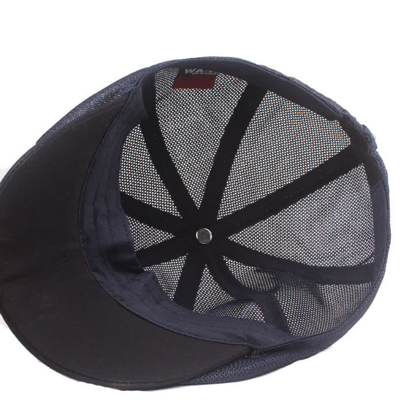 Cappello estivo da tassista in rete traspirante - image 4