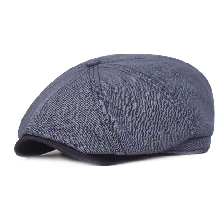 Classico berretto scozzese a 8 pannelli Newsboy