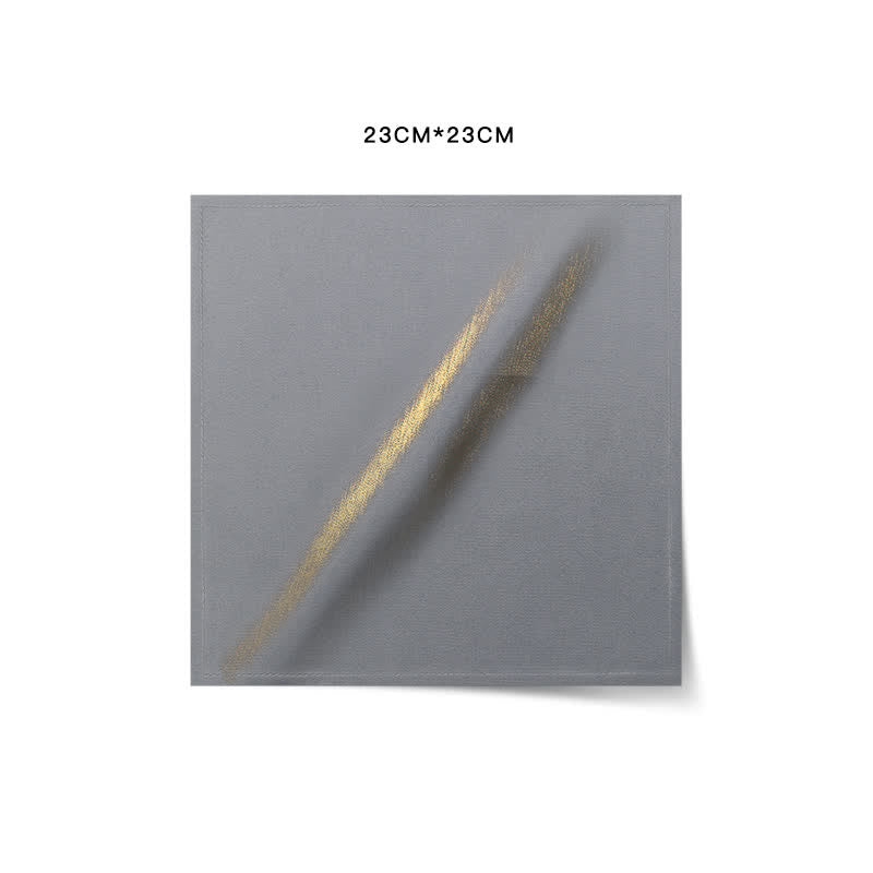 Papillon doppio strato grigio brillante da uomo - Fazzoletto - image 7