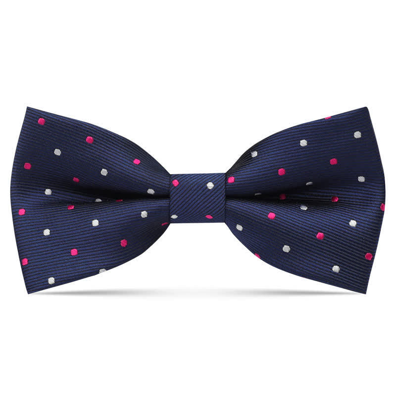 Papillon con motivi animali dei cartoni animati interessanti per bambini - Puntini blu navy - image 18