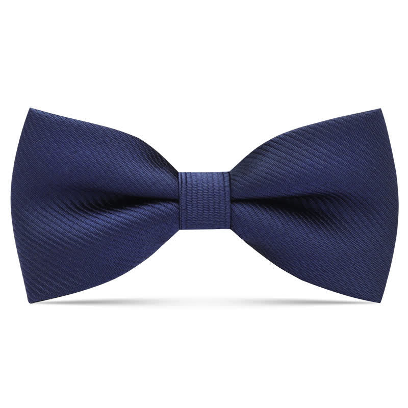 Papillon con motivi animali dei cartoni animati interessanti per bambini - Blu navy a spina di pesce - image 7