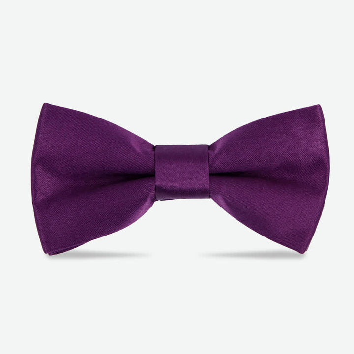 Papillon in twill con orsetto di peluche birichino per bambini - Viola - image 8