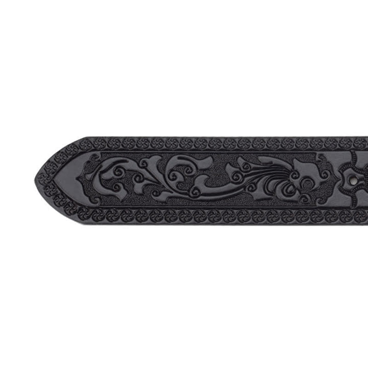 Cintura decorativa in pelle western Toger Head Jeans