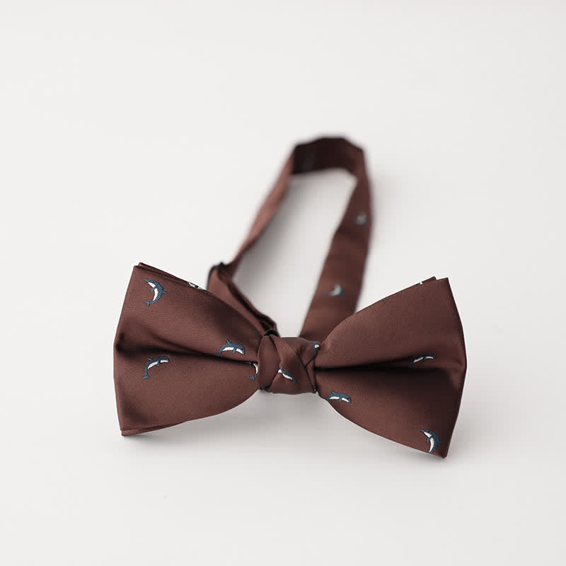 Papillon da uomo in stile vintage con motivo sfumato