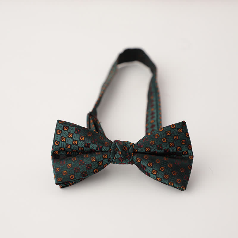 Papillon da uomo in stile vintage con motivo sfumato