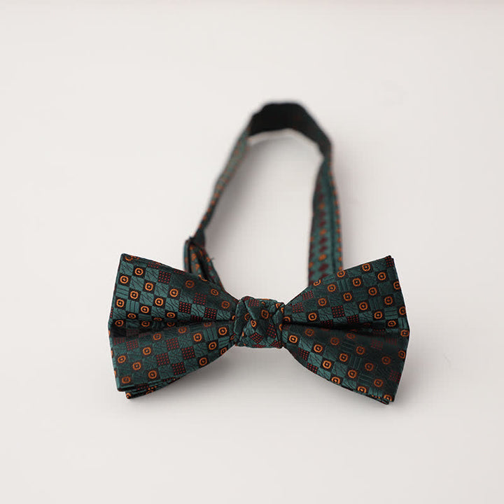Papillon da uomo in stile vintage con motivo sfumato