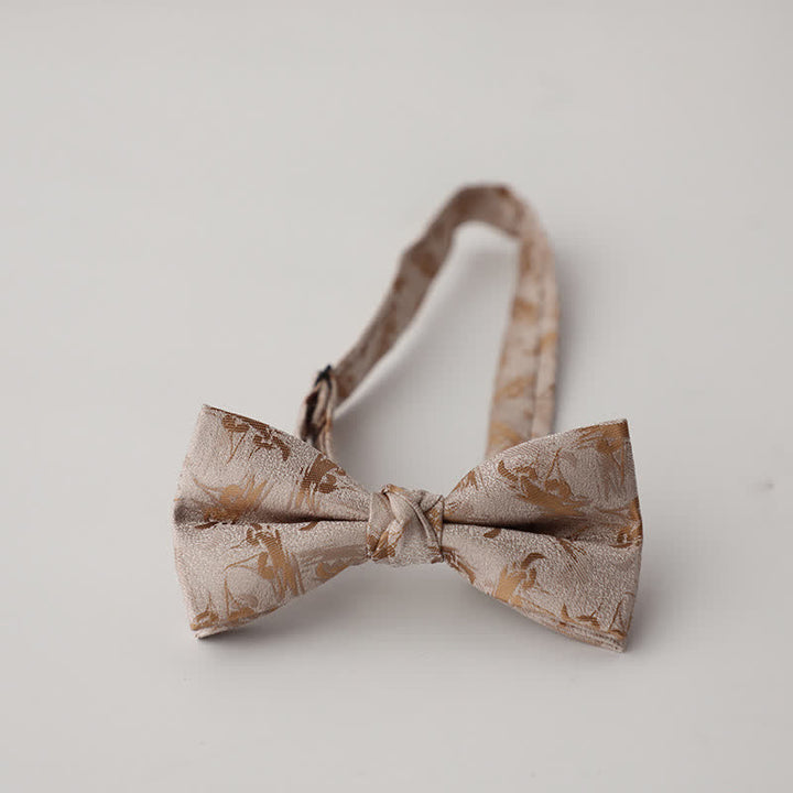 Papillon da uomo in stile vintage con motivo sfumato