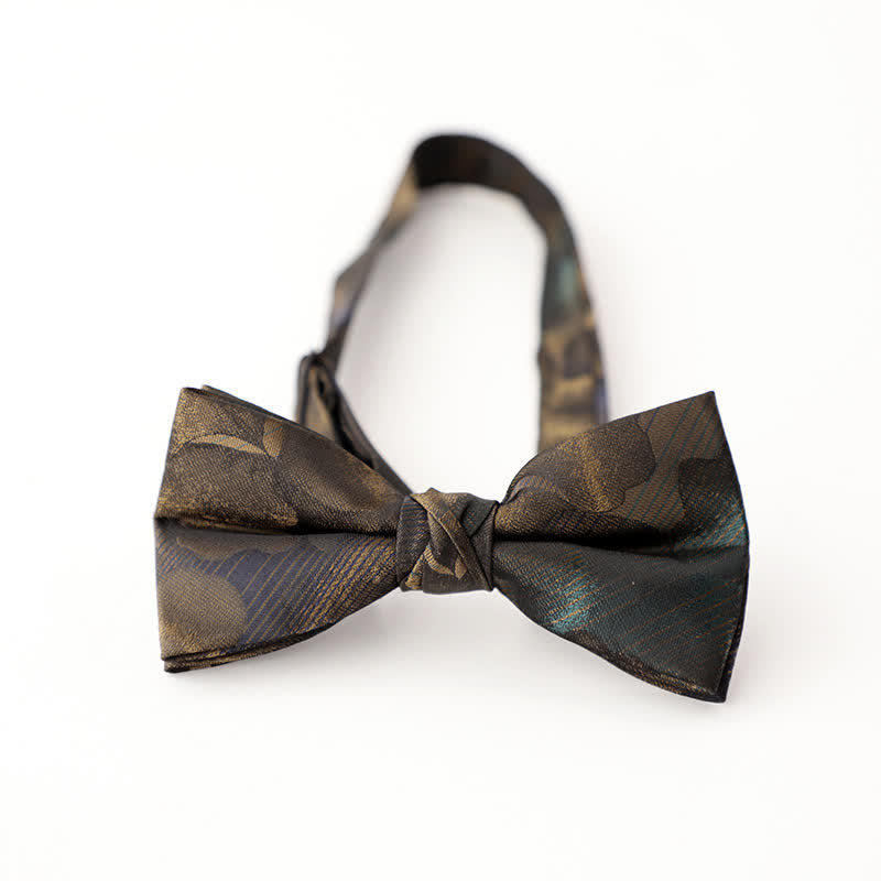 Papillon da uomo in stile vintage con motivo sfumato