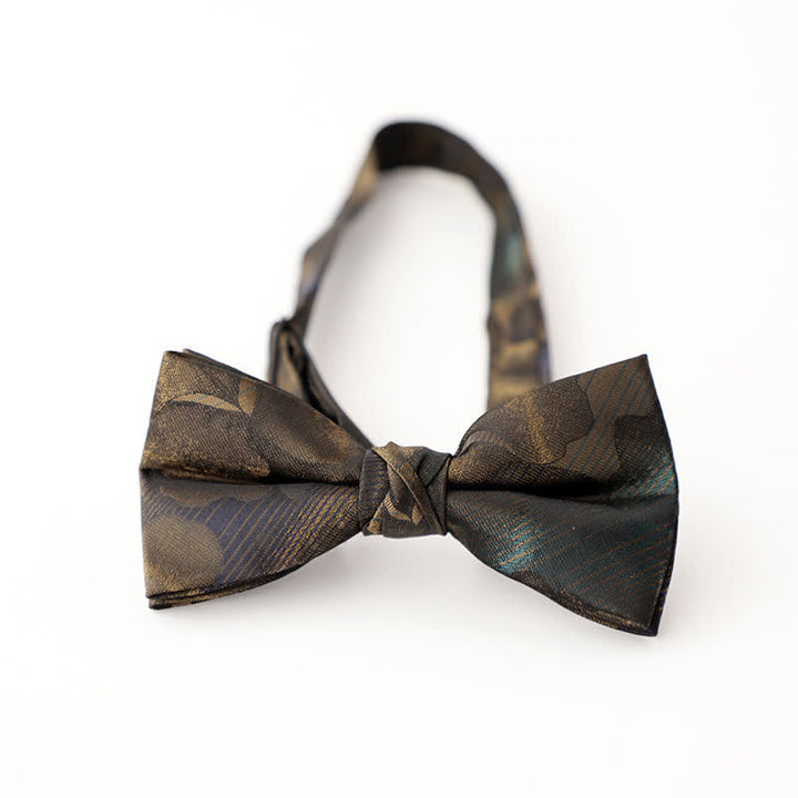 Papillon da uomo in stile vintage con motivo sfumato