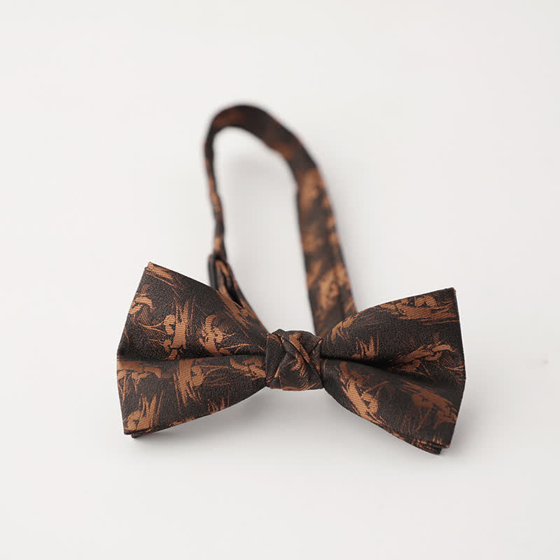 Papillon da uomo in stile vintage con motivo sfumato