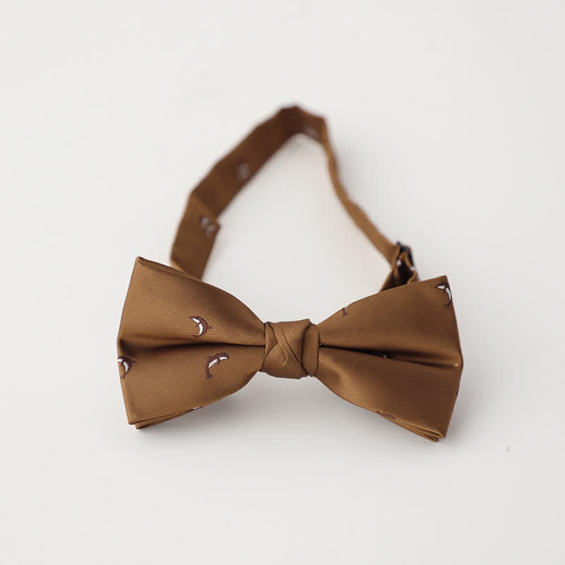 Papillon da uomo in stile vintage con motivo sfumato