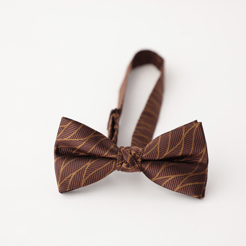 Papillon da uomo in stile vintage con motivo sfumato