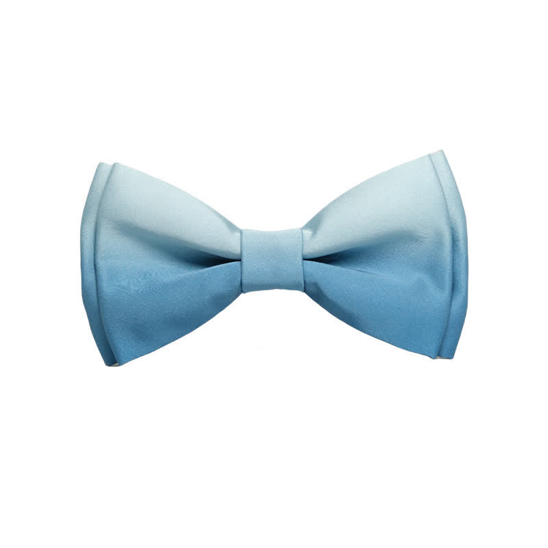 Papillon da uomo con sfumatura di colore sognante - Azzurro chiaro - image 5