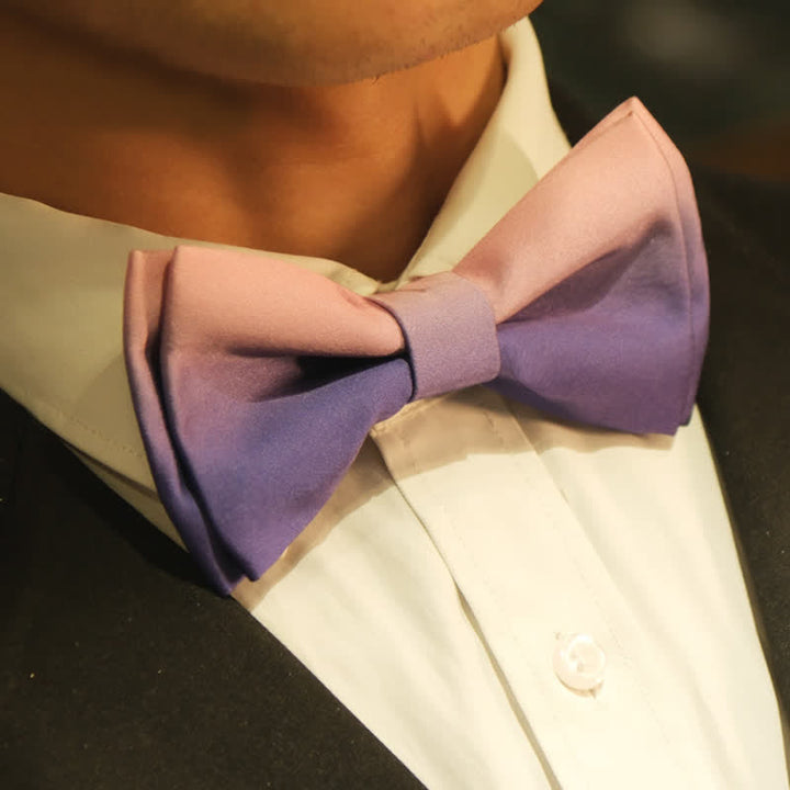 Papillon da uomo con sfumatura di colore sognante