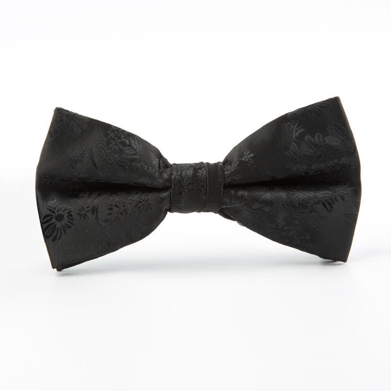 Papillon da uomo per matrimonio con motivo floreale e tempo libero