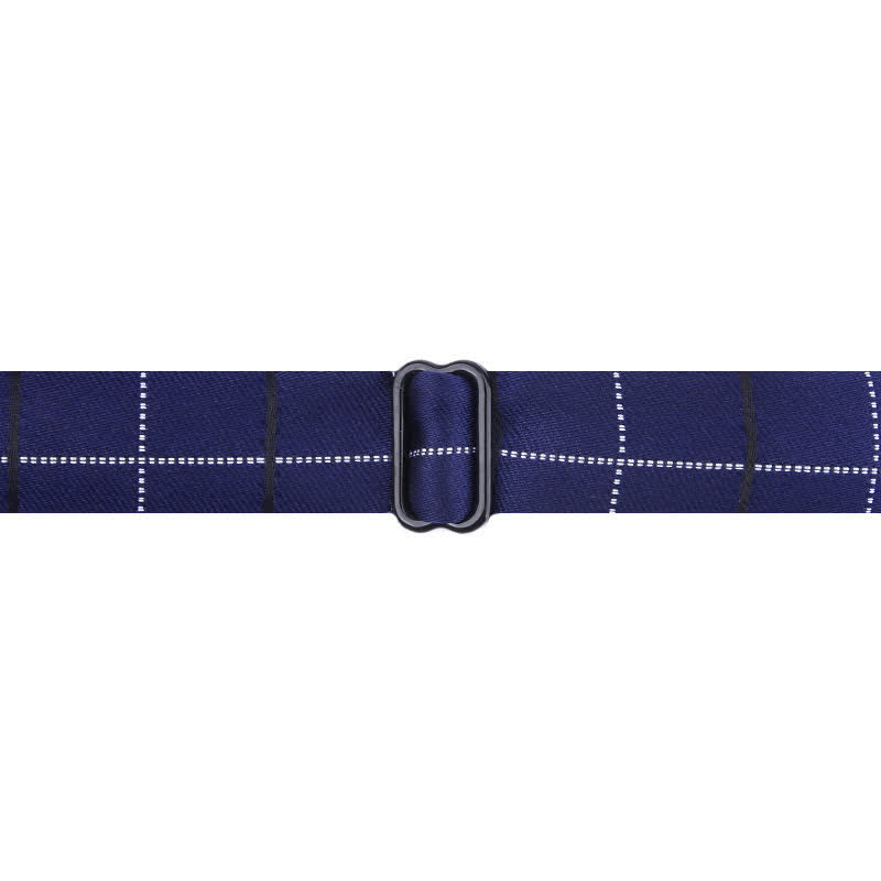 Set di 2 papillon con motivo scozzese in stile britannico da uomo