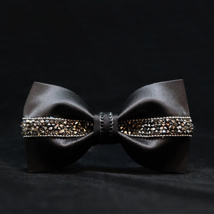 Papillon da uomo Sea Of Stars con strass neri