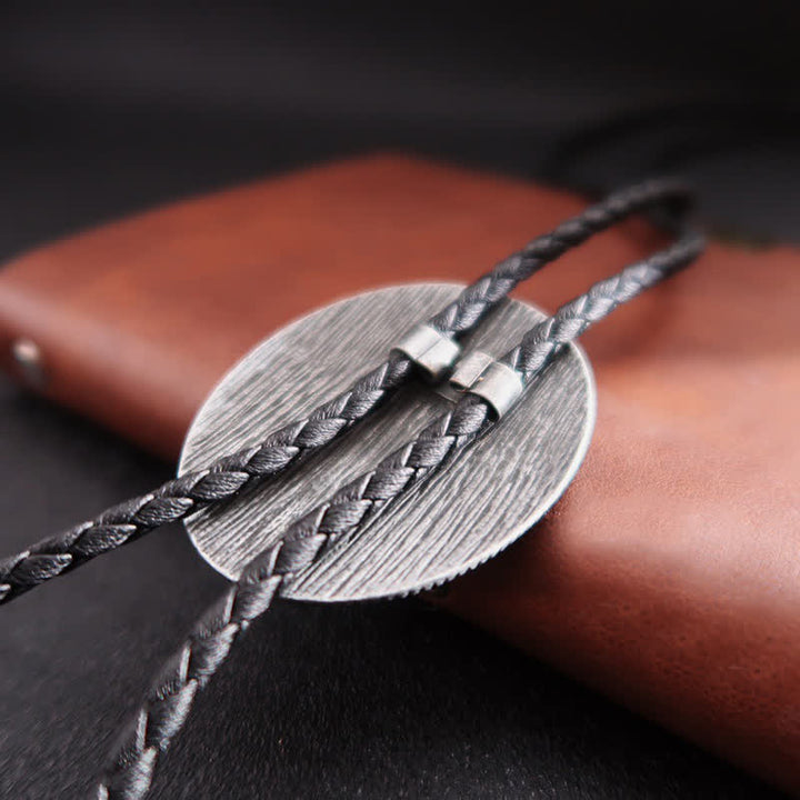 Cravatta Bolo con accessorio Western Turchese Sunburst