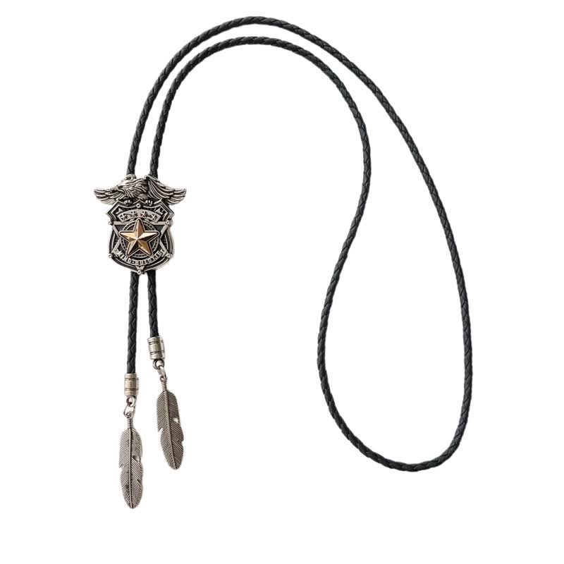 Cravatta Bolo personalizzata Eagle &amp; Star Western