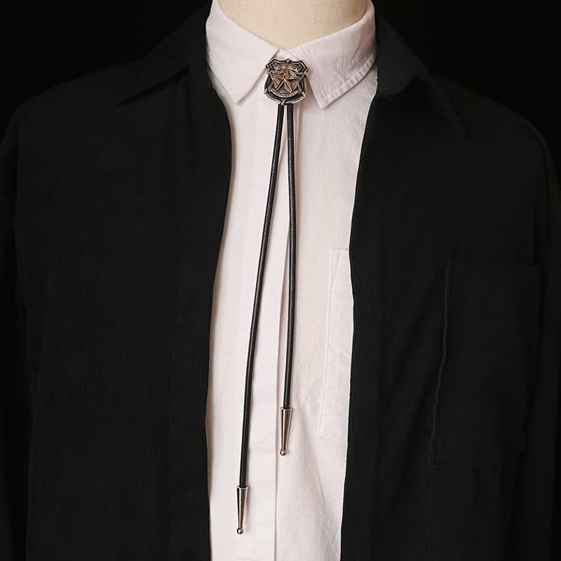 Cravatta Bolo personalizzata Eagle &amp; Star Western