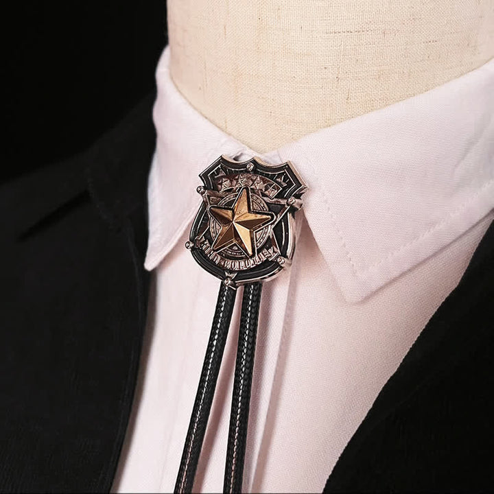 Cravatta Bolo personalizzata Eagle &amp; Star Western
