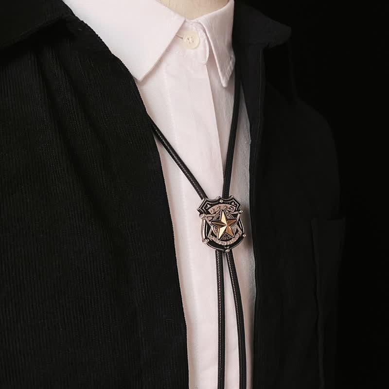 Cravatta Bolo personalizzata Eagle &amp; Star Western