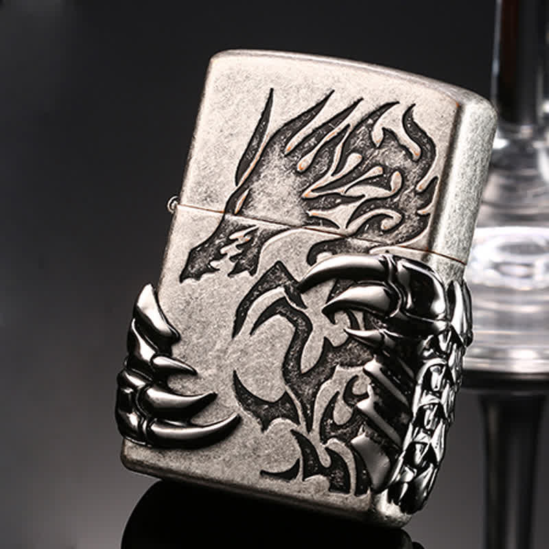 Accendino a cherosene ricaricabile Dragon Claw Relief