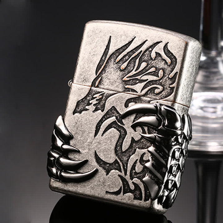 Accendino a cherosene ricaricabile Dragon Claw Relief