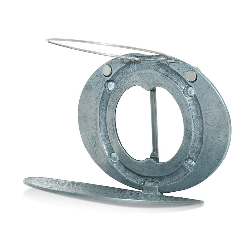 Cintura in pelle con fibbia porta birra creativa fai da te da uomo Gone Fishing