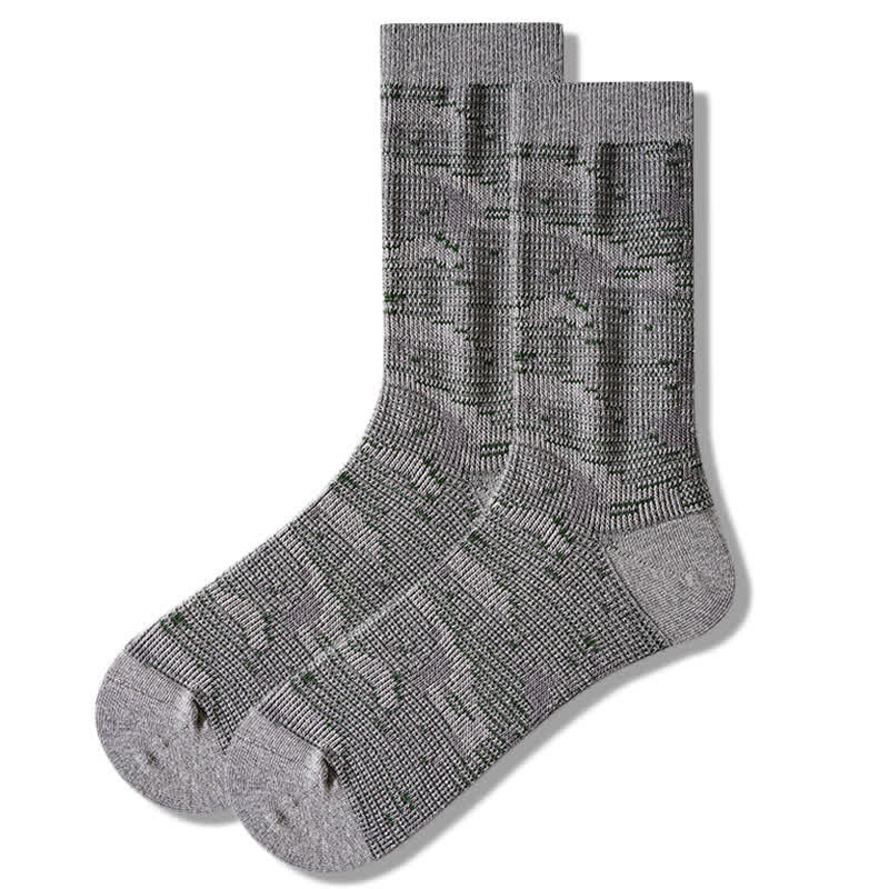 Calzini da uomo in cotone con colori misti stile Leisure