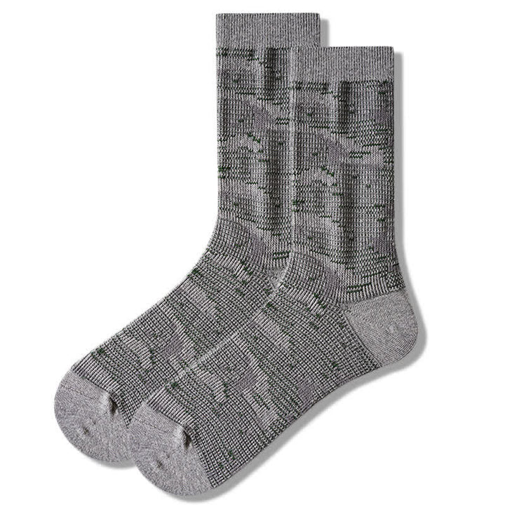 Calzini da uomo in cotone con colori misti stile Leisure
