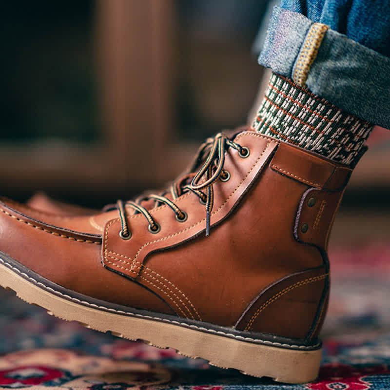 Calzini in cotone con motivo a linee di diamanti colorati alla moda