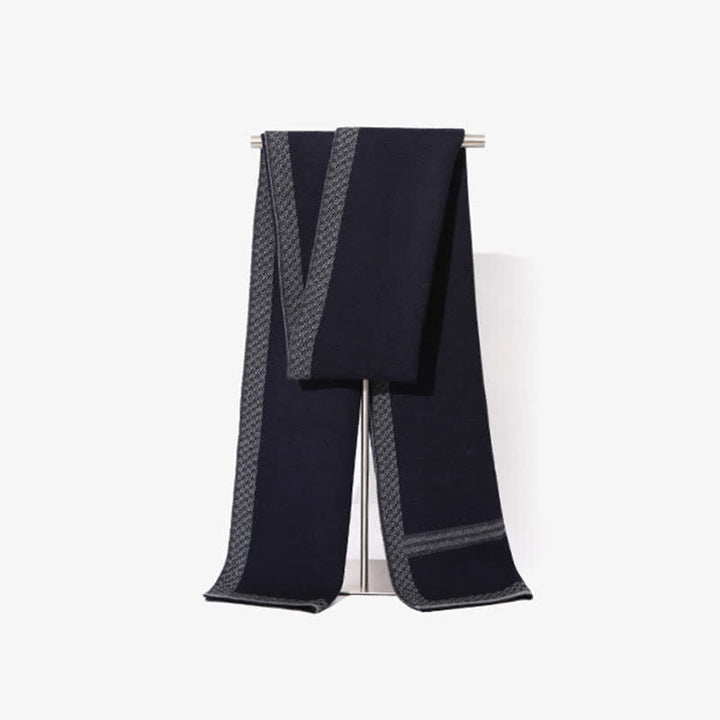 Sciarpa in lana a righe Racing Line da uomo alla moda
