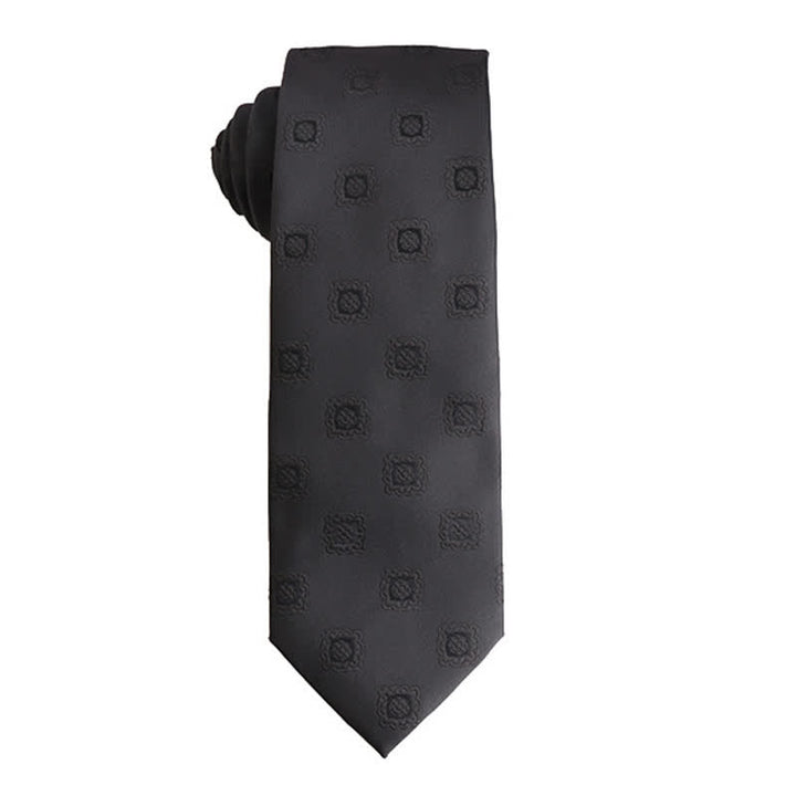 Cravatta formale da uomo Noble Black Series - Stile n. 3 - image 5