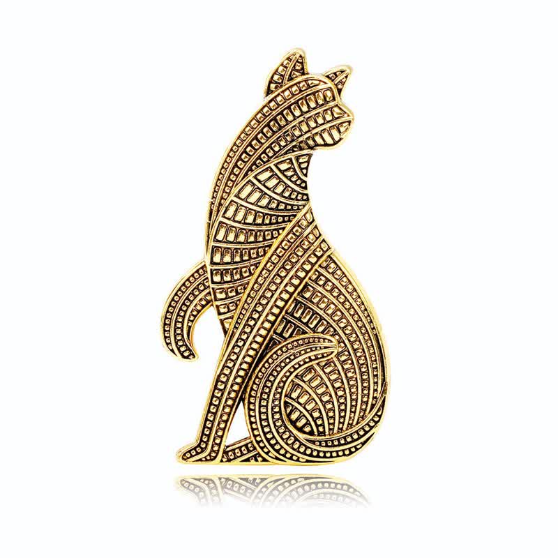 Spilla unisex vintage con placcatura in oro e argento a forma di ragno - Oro - image 0