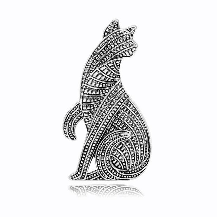 Spilla unisex vintage con placcatura in oro e argento a forma di ragno