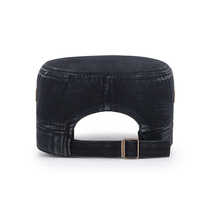Cappello militare da cadetto in tessuto lavato - image 4
