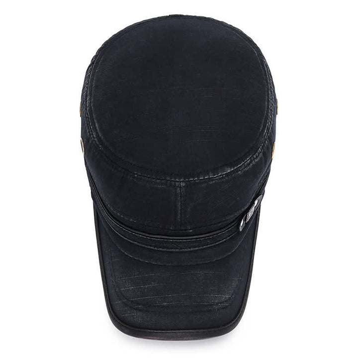 Cappello militare da cadetto in tessuto lavato