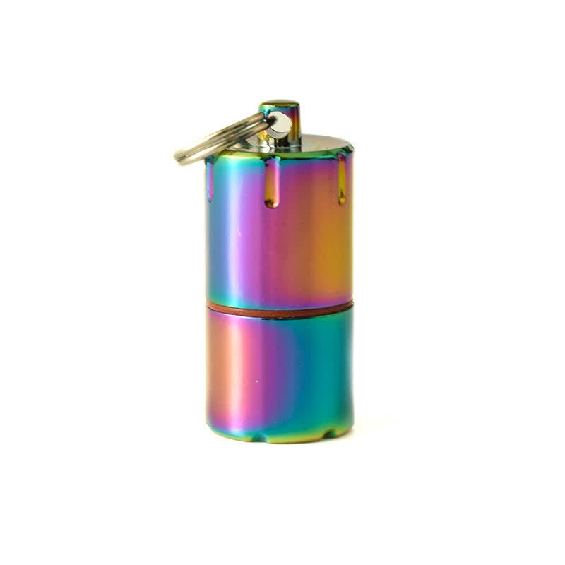 Mini capsula portatile ricarica ciondolo accendino cherosene