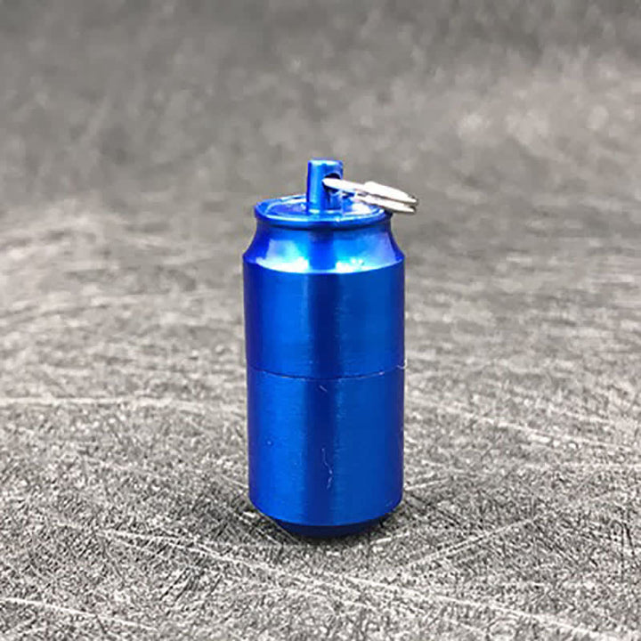 Mini accendino a cherosene a forma di lattina ricaricabile