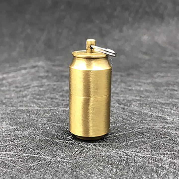 Mini accendino a cherosene a forma di lattina ricaricabile - Oro - image 2