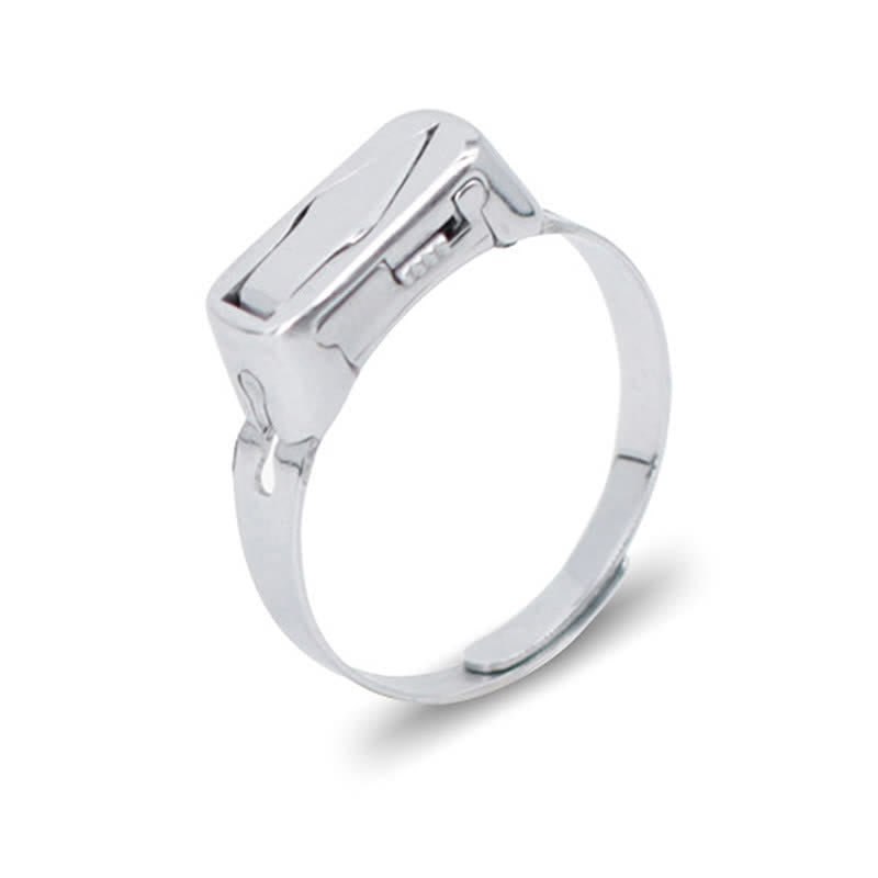 Anello regolabile per apertura coltello nascosto multifunzionale