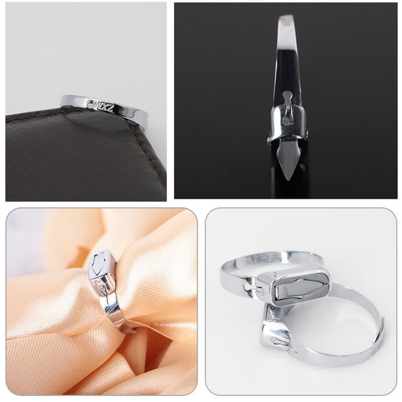 Anello regolabile per apertura a coltello nascosto multifunzionale - image 3