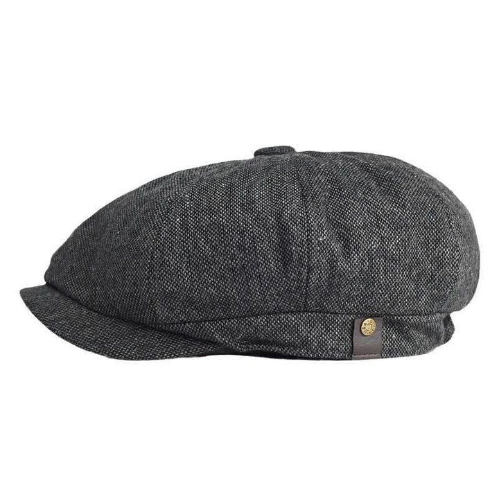 Cappello basco ottagonale classico e versatile da giornalaio